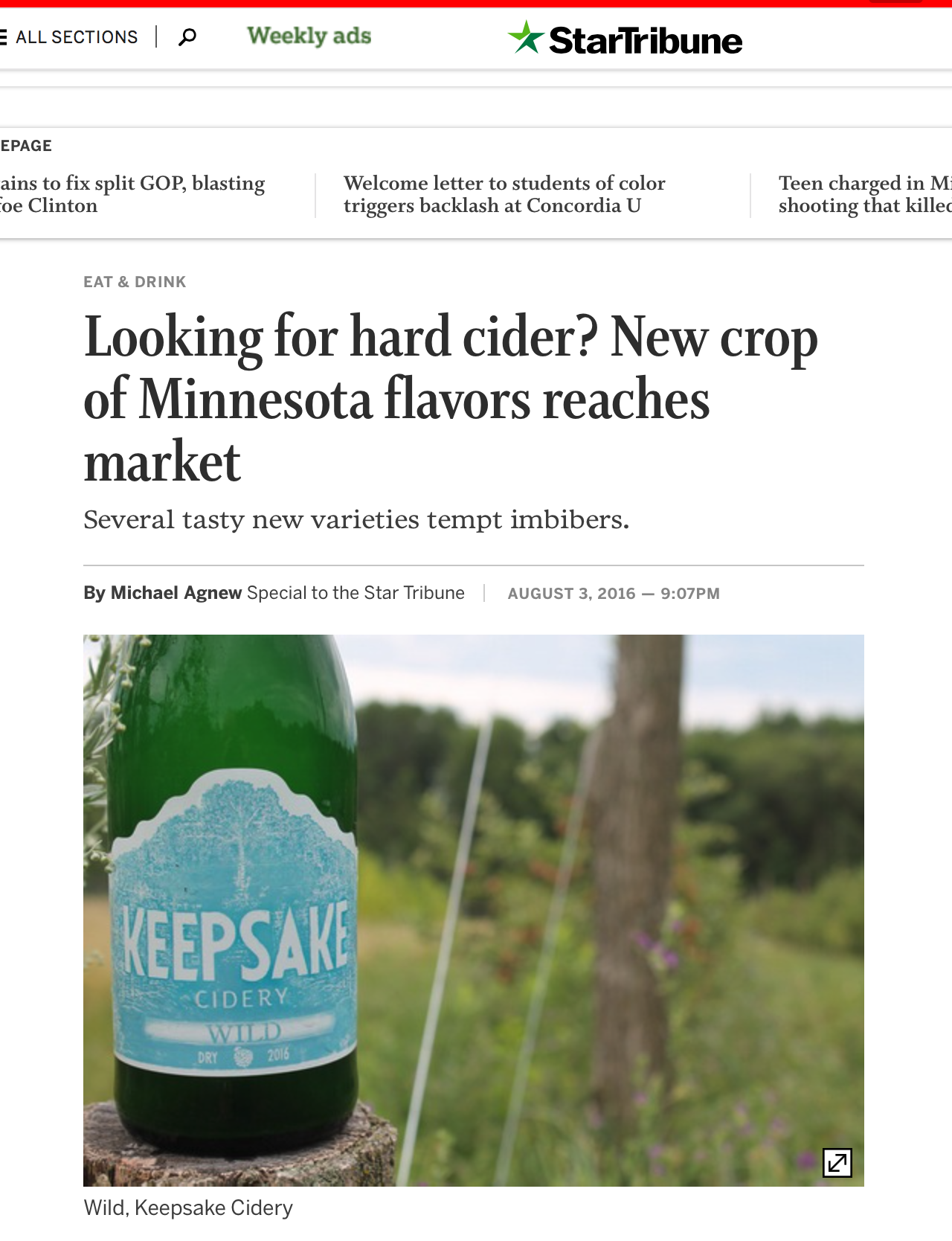 Looking for hard cider? New crop of Minnesota flavors reaches market